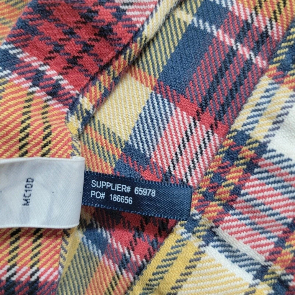 VTG Men's Polo Ralph Lauren P.R.L.‎ Outfitter Shirt Plaid Thick Flannel Size Med